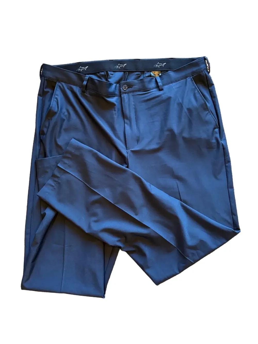 Greg Norman Mens 40x32 Navy Golf Pants